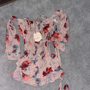 Preppy floral dress/romper  BRAND: Debbie dabble boutique. Price negotiable.